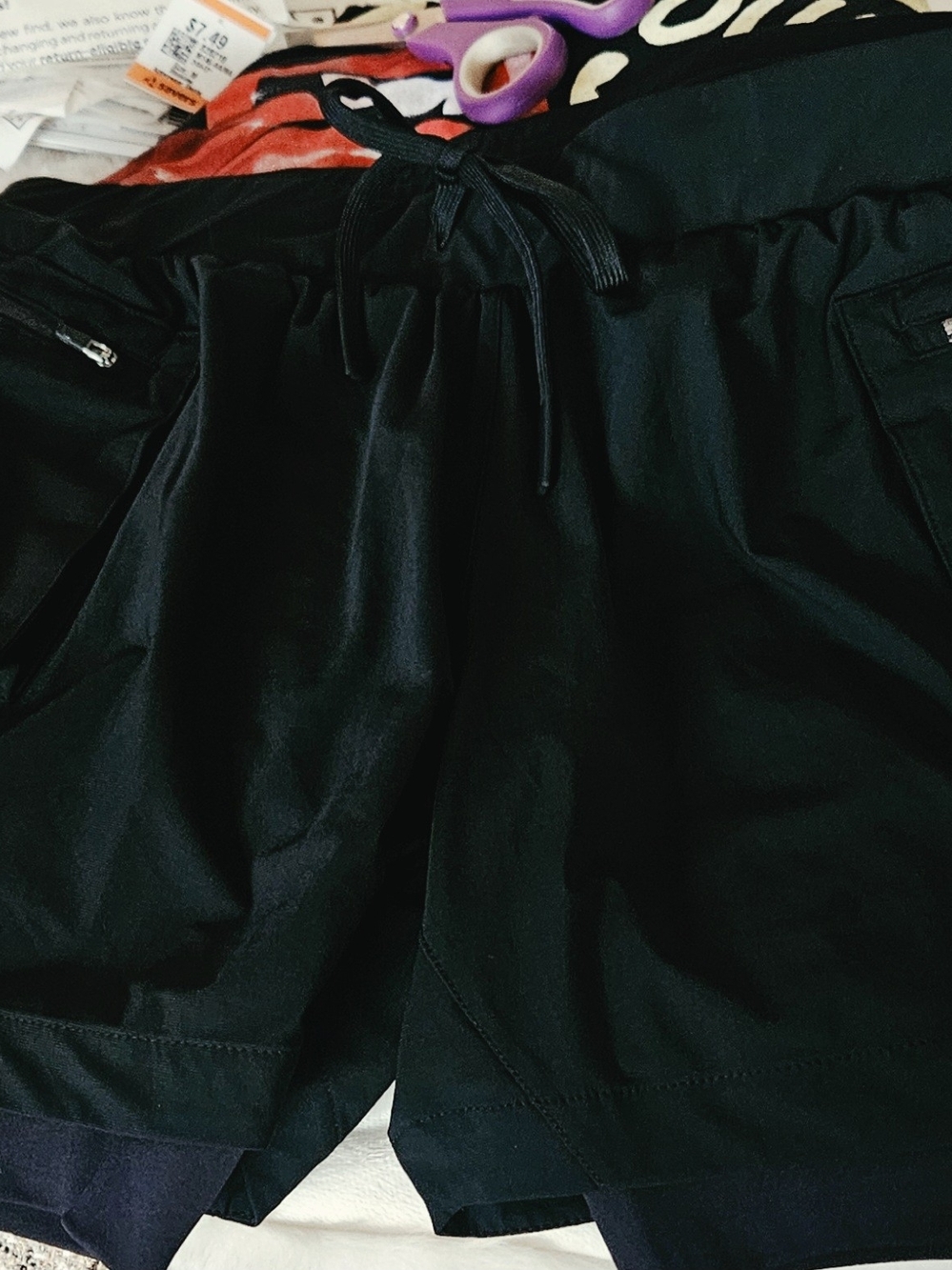 DSG ASRV Men's Black Athletic Drawstring Shorts SIZE M